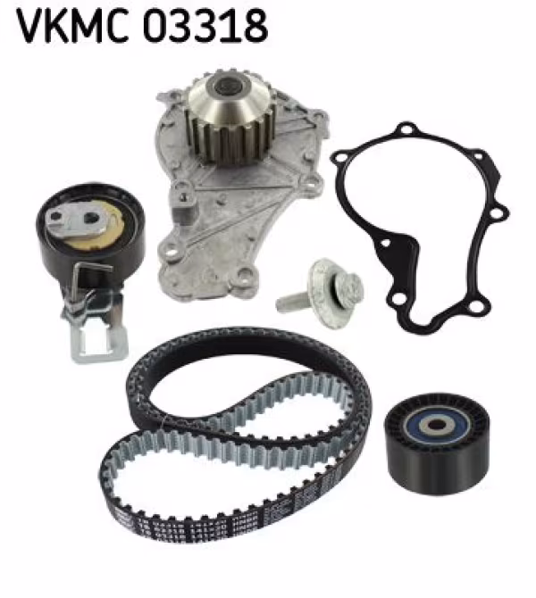 SKF Pompa acqua + Kit cinghie dentate