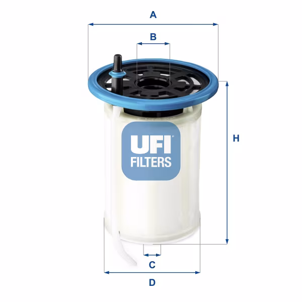 UFI Filtro carburante