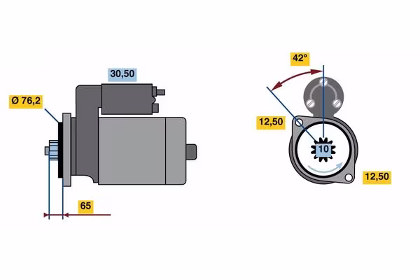 BOSCH Motorino d\'avviamento