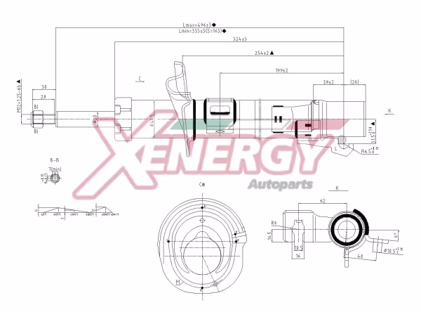 AP XENERGY Ammortizzatore