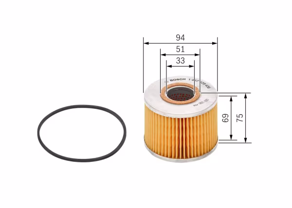 BOSCH Filtro olio