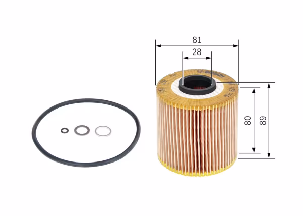 BOSCH Filtro olio