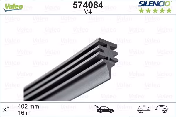 VALEO Refil spazzola tergicristallo