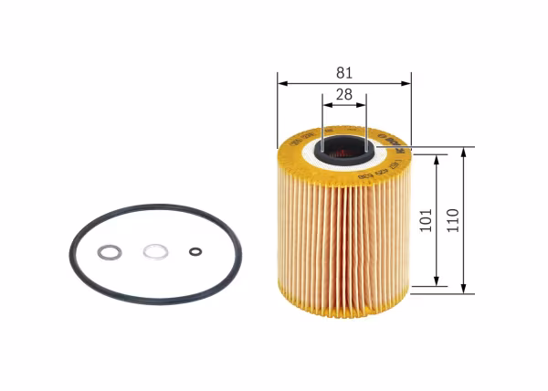 BOSCH Filtro olio