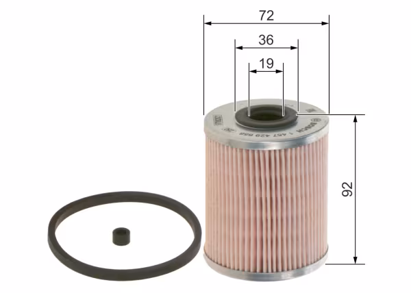 BOSCH Filtro carburante