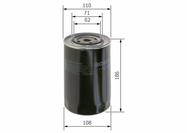 BOSCH Filtro carburante