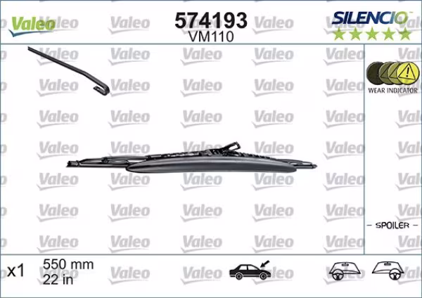 VALEO Spazzola tergi