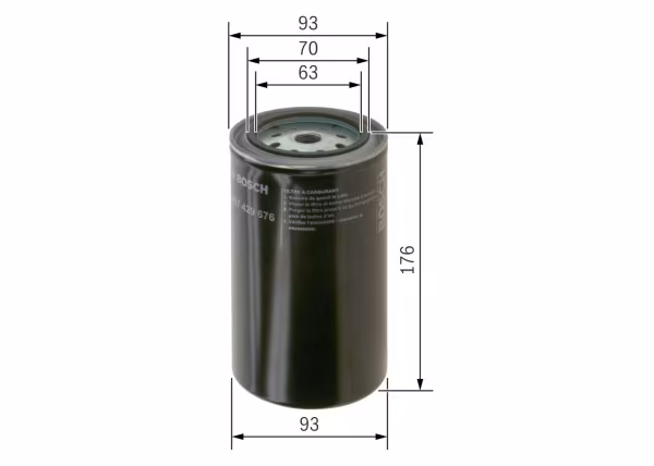 BOSCH Filtro carburante