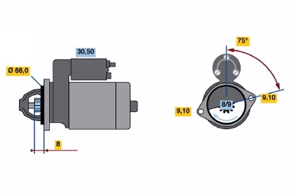 BOSCH Motorino d\'avviamento