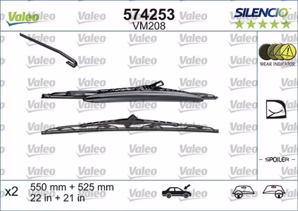 VALEO Spazzola tergi