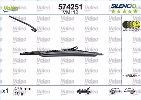VALEO Spazzola tergi