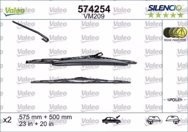 VALEO Spazzola tergi