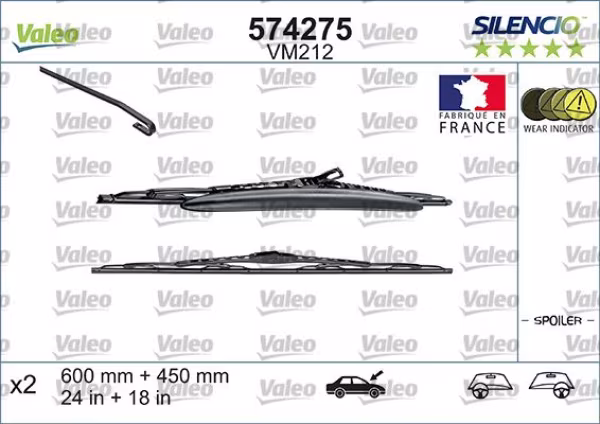 VALEO Spazzola tergi