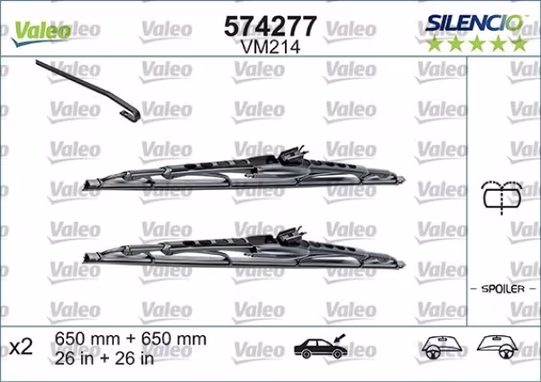VALEO Spazzola tergi