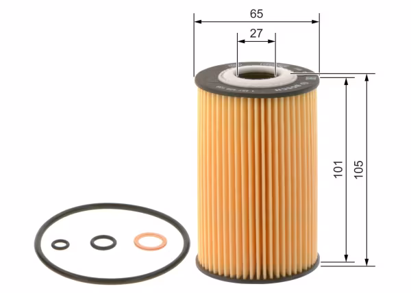 BOSCH Filtro olio