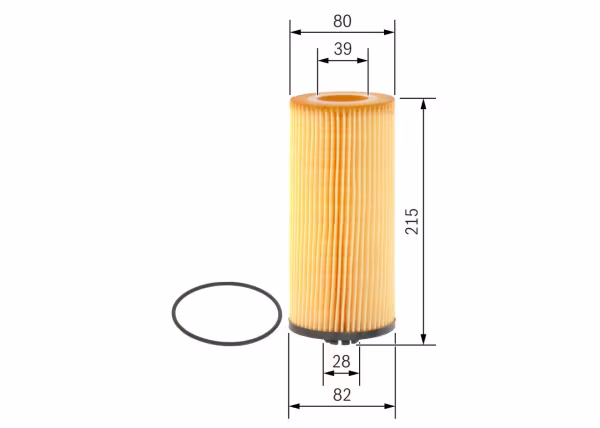 BOSCH Filtro olio