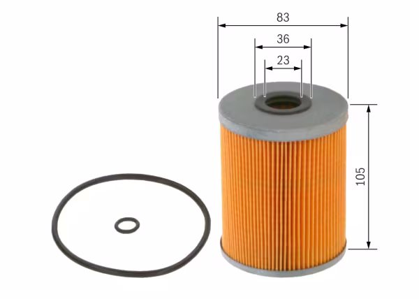 BOSCH Filtro olio