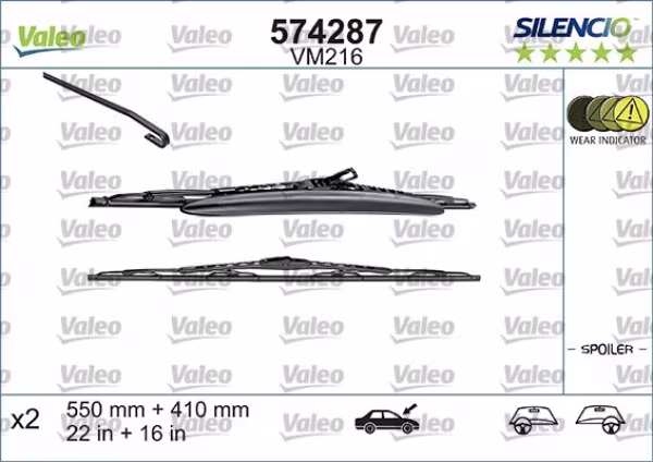 VALEO Spazzola tergi
