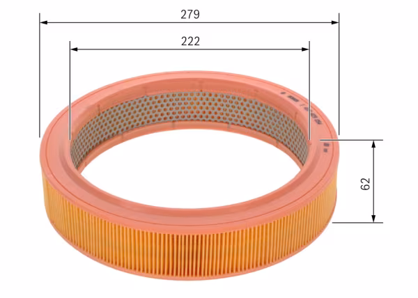 BOSCH Filtro aria