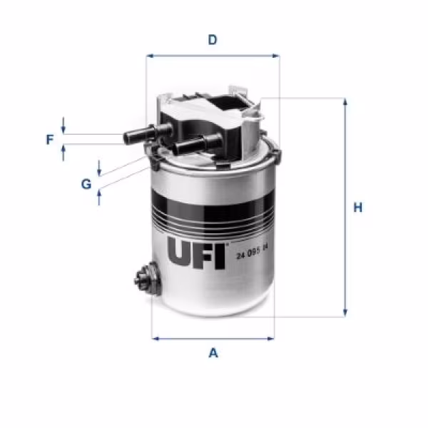 UFI Filtro carburante