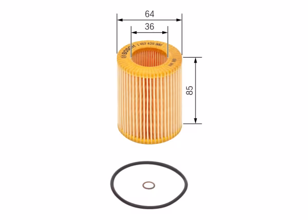 BOSCH Filtro olio