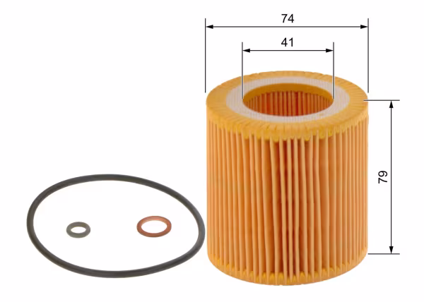 BOSCH Filtro olio