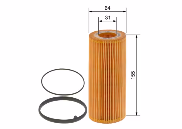 BOSCH Filtro olio