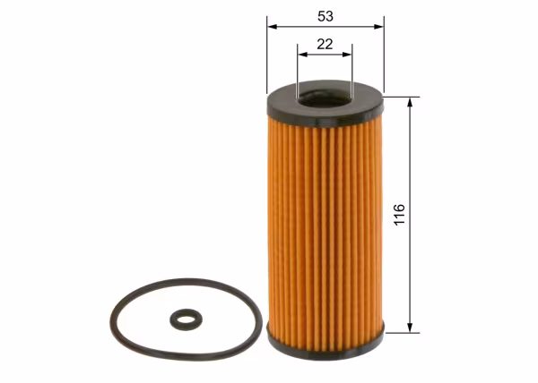 BOSCH Filtro olio