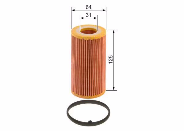 BOSCH Filtro olio