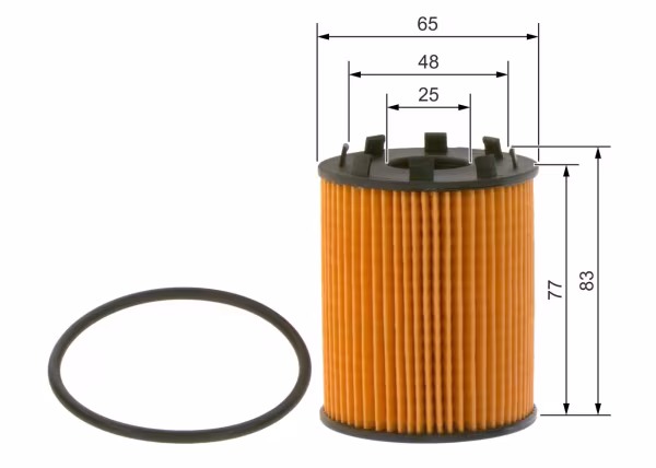 BOSCH Filtro olio
