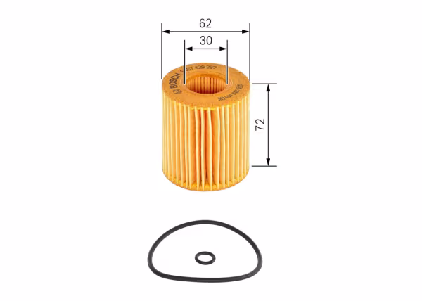 BOSCH Filtro olio