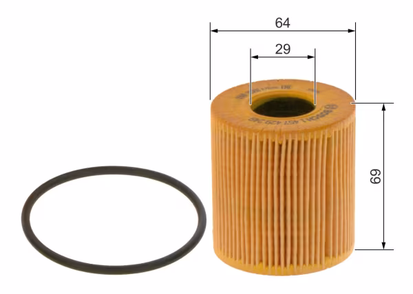 BOSCH Filtro olio