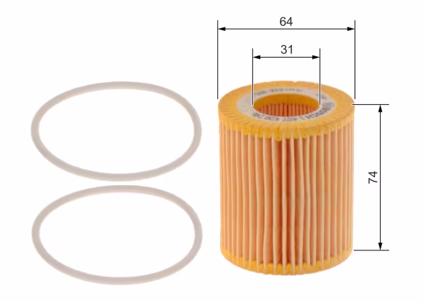 BOSCH Filtro olio