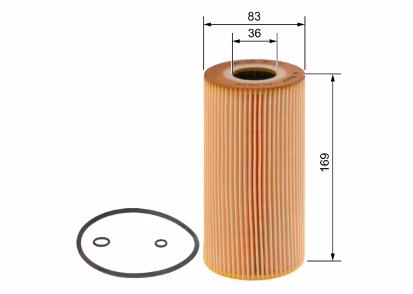 BOSCH Filtro olio