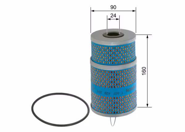 BOSCH Filtro olio