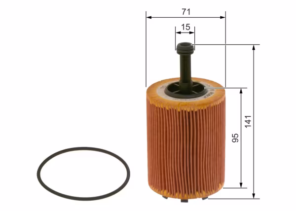BOSCH Filtro olio