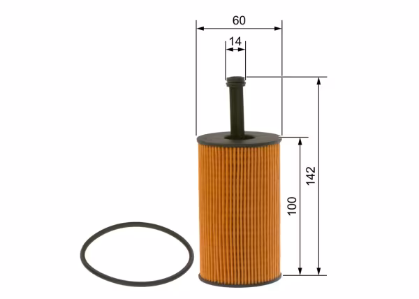 BOSCH Filtro olio