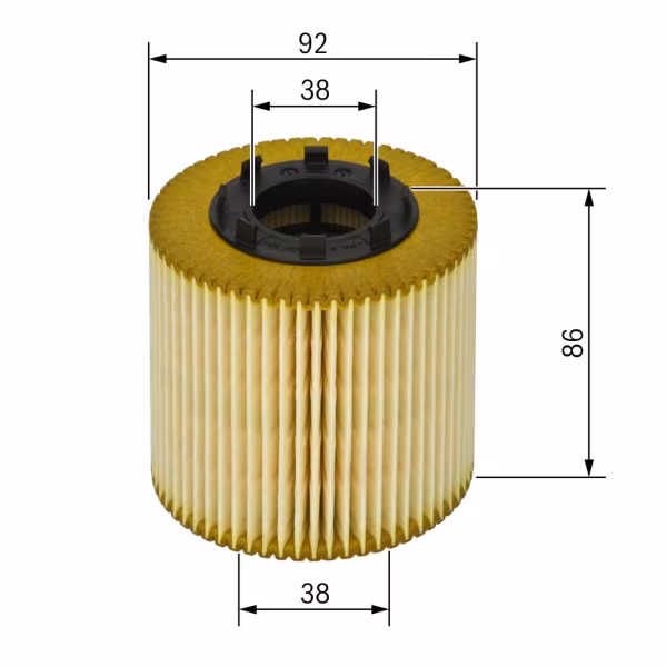 BOSCH Filtro olio