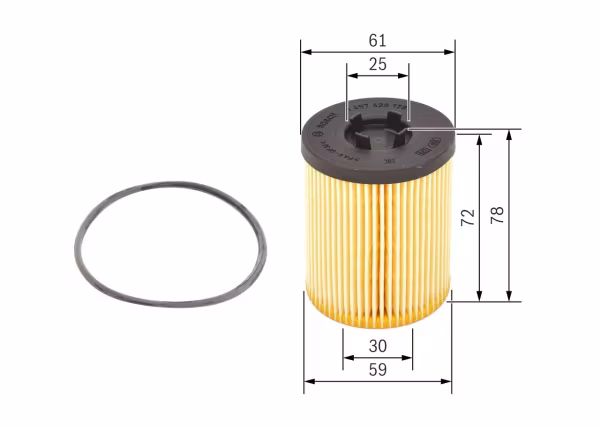 BOSCH Filtro olio
