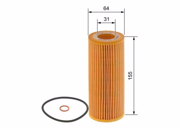 BOSCH Filtro olio