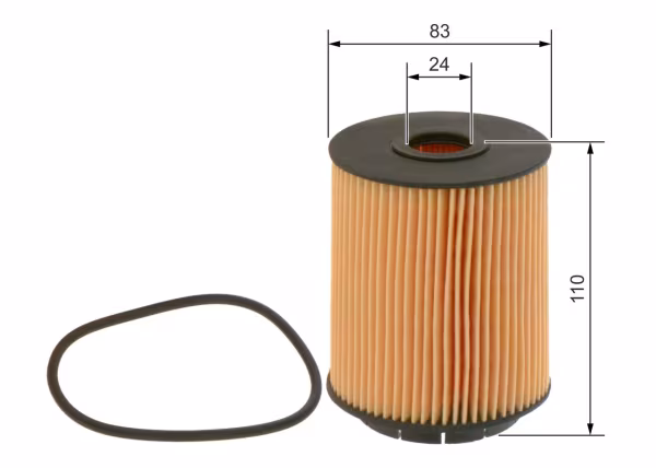 BOSCH Filtro olio