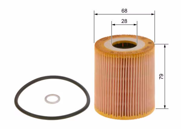 BOSCH Filtro olio