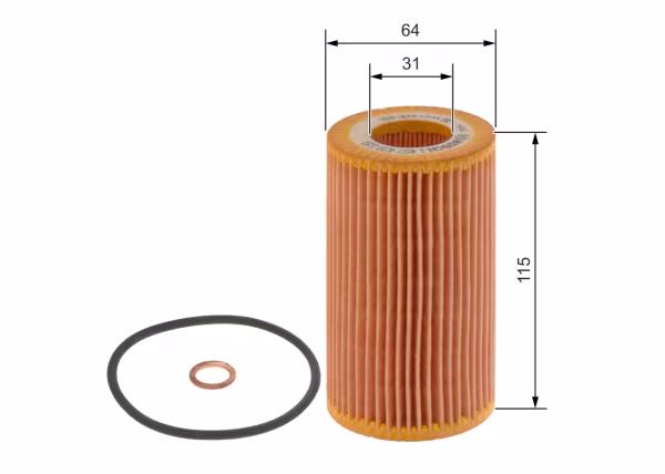 BOSCH Filtro olio
