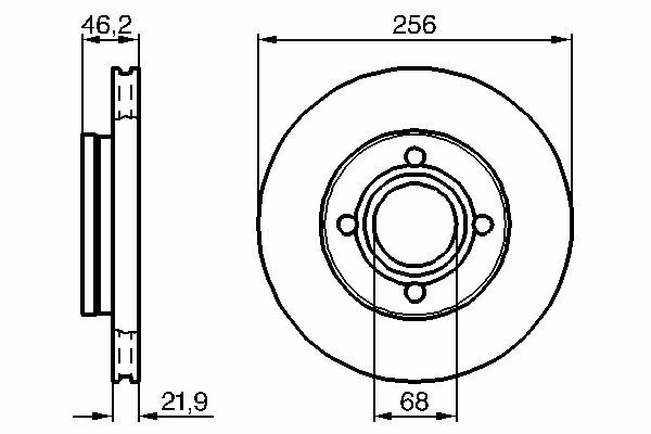 BOSCH Disco freno