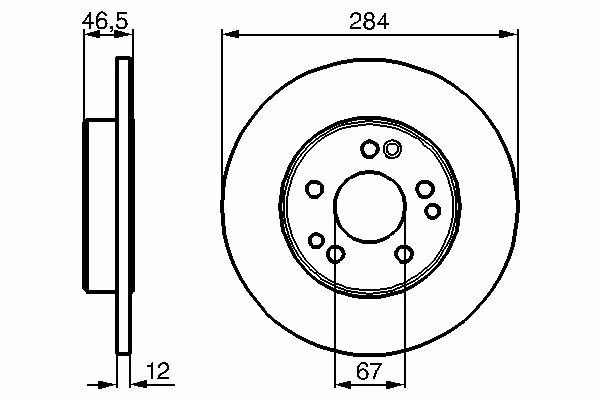 BOSCH Disco freno