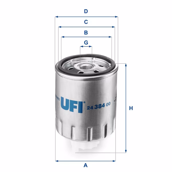 UFI Filtro carburante