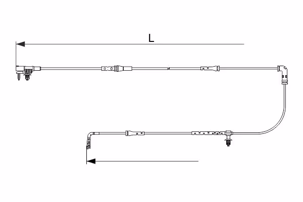 BOSCH Contatto segnalazione, Usura past. freno/mat. d\'attrito