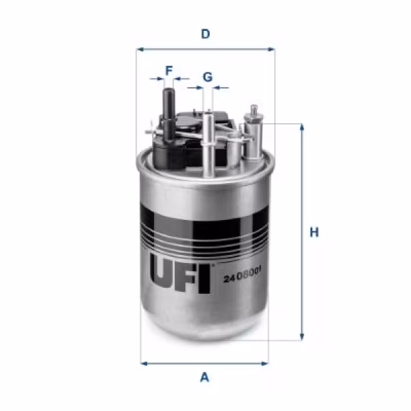UFI Filtro carburante