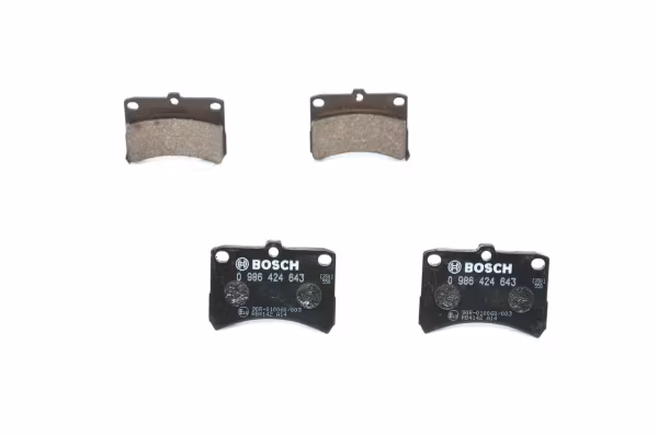 BOSCH Kit pastiglie freno, Freno a disco