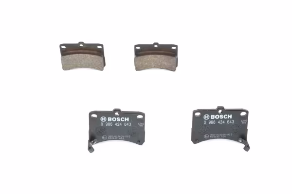 BOSCH Kit pastiglie freno, Freno a disco